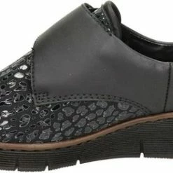 Rieker Instappers Zwart Synthetisch - Dames - Maat 39 35 Rieker Instappers Zwart Synthetisch - Dames - Maat 39 -Dames Winkel 550x264 5