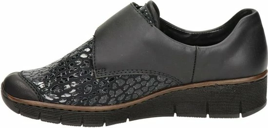 Rieker Instappers Zwart Synthetisch - Dames - Maat 39 18 Rieker Instappers Zwart Synthetisch - Dames - Maat 39 - Afbeelding 16