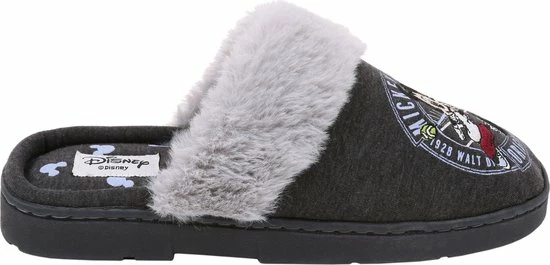 Grijze Damespantoffels Met Zacht En Aangenaam Imitatiebont En Een Geborduurde Afbeelding - Mickey Mouse DISNEY / 40-41 7 Grijze Damespantoffels Met Zacht En Aangenaam Imitatiebont En Een Geborduurde Afbeelding - Mickey Mouse DISNEY / 40-41 - Afbeelding 5