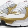 Nike Air Max 90 "Metallic Gold" - Maat: 38.5 -Dames Winkel 550x266 7