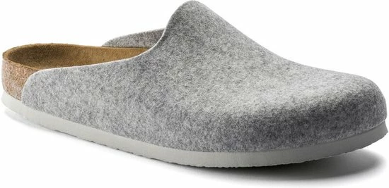Birkenstock Amsterdam Light Gray Narrow VEG Felt Wooly Home Unisex Pantoffels - Lichtgrijs - Maat 42 14 Birkenstock Amsterdam Light Gray Narrow VEG Felt Wooly Home Unisex Pantoffels - Lichtgrijs - Maat 42 - Afbeelding 12