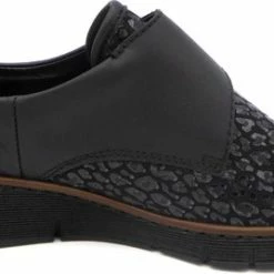 Rieker Instappers Zwart Synthetisch - Dames - Maat 39 29 Rieker Instappers Zwart Synthetisch - Dames - Maat 39 -Dames Winkel 550x268 3