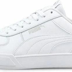 PUMA Caven Unisex Sneakers - White/GrayViolet - Maat 45 -Dames Winkel 550x268 8