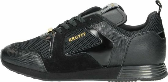 Cruijff Classics Cruyff Classics Dames Lage Sneakers Lusso - Zwart - Maat 42 5 Cruijff Classics Cruyff Classics Dames Lage Sneakers Lusso - Zwart - Maat 42 - Afbeelding 3