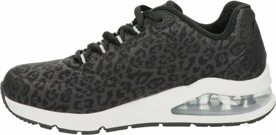 Skechers Uno 2 Sneakers Zwart Textiel 112311 - Dames - Maat 37 6 Skechers Uno 2 Sneakers Zwart Textiel 112311 - Dames - Maat 37 - Afbeelding 4