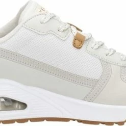 Skechers Uno - Layover Dames Sneakers - Off White - Maat 38 -Dames Winkel 550x272 6