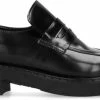 Sacha - Dames - Zwarte Leren Loafers - Maat 39 -Dames Winkel 550x273 2