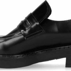 Sacha - Dames - Zwarte Leren Loafers - Maat 39 -Dames Winkel 550x273 3
