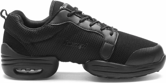 Rumpf Dansschoenen PEBBLE 1516 Unisex Jazz Hiphop Trainingsschoenen Salsa Danssneaker - Ademend - Zwart - Maat 40, UK 6.5 3 Rumpf Dansschoenen PEBBLE 1516 Unisex Jazz Hiphop Trainingsschoenen Salsa Danssneaker - Ademend - Zwart - Maat 40, UK 6.5