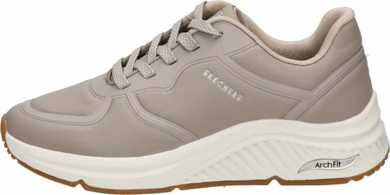 Skechers Arch Fit S-Miles- Mile Makers Dames Sneakers - Taupe - Maat 38 10 Skechers Arch Fit S-Miles- Mile Makers Dames Sneakers - Taupe - Maat 38 - Afbeelding 8