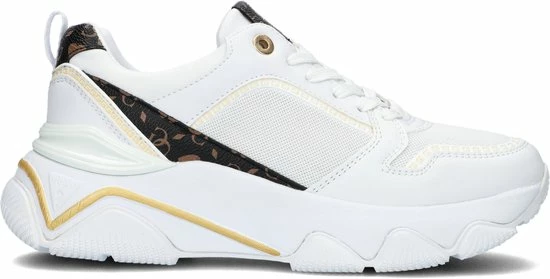 Guess Mags Lage Sneakers - Dames - Wit - Maat 39 3 Guess Mags Lage Sneakers - Dames - Wit - Maat 39