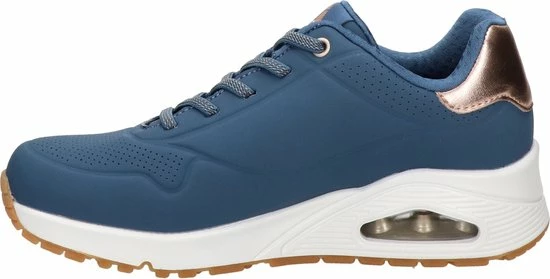 Skechers Uno Dames Sneaker - Blauw - Maat 40 6 Skechers Uno Dames Sneaker - Blauw - Maat 40 - Afbeelding 4