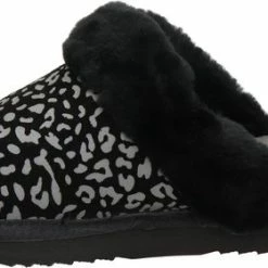 Warmbat Collie Dames Sloffen - Print Leopard Black - Maat 38 -Dames Winkel 550x280 4