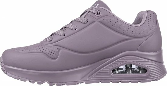 Skechers Uno Dames Sneakers - Mauve - Maat 42 4 Skechers Uno Dames Sneakers - Mauve - Maat 42 - Afbeelding 2