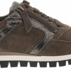 Gabor 96.438 Dames Sneakers - Bruin - Maat 38