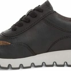 Jana Dames Sneakers - Zwart - Maat 38 - Uitneembare Zool -Dames Winkel 550x286 16