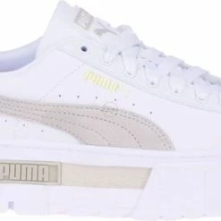 Puma Dames Lage Sneakers Mayze Lth Wn - Wit - Maat 39 -Dames Winkel 550x291 5