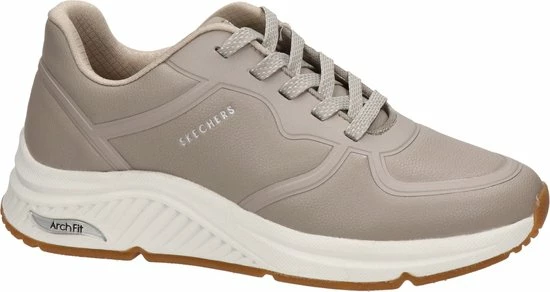 Skechers Arch Fit S-Miles- Mile Makers Dames Sneakers - Taupe - Maat 38 14 Skechers Arch Fit S-Miles- Mile Makers Dames Sneakers - Taupe - Maat 38 - Afbeelding 12