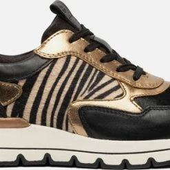 Tamaris Sneakers Zwart Leer 102406 - Dames - Maat 39