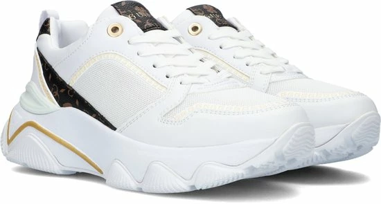 Guess Mags Lage Sneakers - Dames - Wit - Maat 39 4 Guess Mags Lage Sneakers - Dames - Wit - Maat 39 - Afbeelding 2
