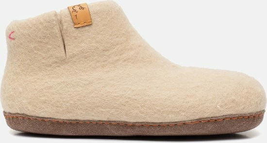 Tofvel Pantoffels Beige Schapenwol - Maat 39 3 Tofvel Pantoffels Beige Schapenwol - Maat 39