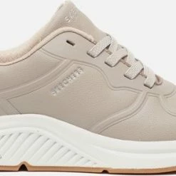 Skechers Arch Fit S-Miles- Mile Makers Dames Sneakers - Taupe - Maat 38