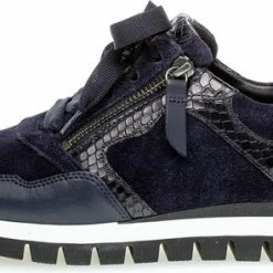 Gabor 438 Lage Sneakers - Dames - Blauw - Maat 41 -Dames Winkel 550x295 9