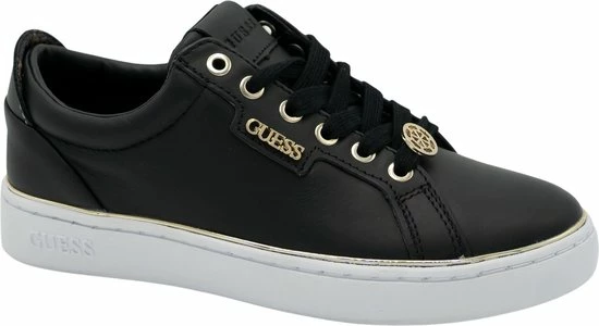Guess Betea Dames Sneakers - Zwart/Bruin - Maat 36 6 Guess Betea Dames Sneakers - Zwart/Bruin - Maat 36 - Afbeelding 4