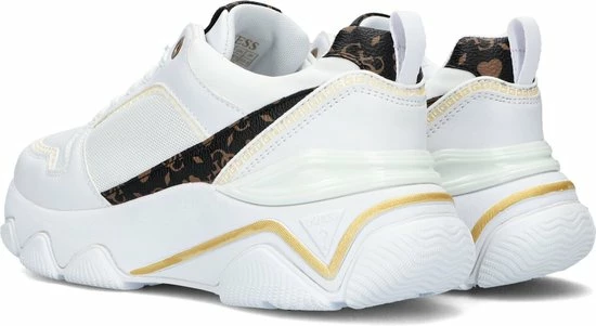 Guess Mags Lage Sneakers - Dames - Wit - Maat 39 9 Guess Mags Lage Sneakers - Dames - Wit - Maat 39 - Afbeelding 7