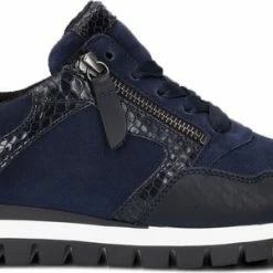 Gabor 438 Lage Sneakers - Dames - Blauw - Maat 41 -Dames Winkel 550x301 7