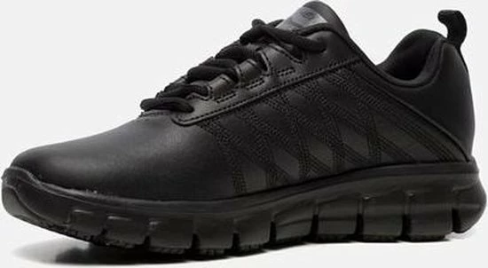 Skechers Work Relaxed Fit Sneakers Zwart Leer - Dames - Maat 38 16 Skechers Work Relaxed Fit Sneakers Zwart Leer - Dames - Maat 38 - Afbeelding 14