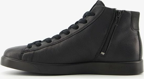 ECCO Street Lite Hoge Dames Veterschoenen - Zwart - Maat 42 - Echt Leer - Uitneembare Zool 7 ECCO Street Lite Hoge Dames Veterschoenen - Zwart - Maat 42 - Echt Leer - Uitneembare Zool - Afbeelding 5