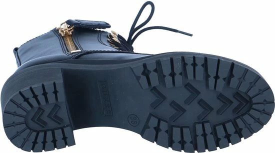 Guess Cabra Dames Veterboot - Zwart - Maat 38 13 Guess Cabra Dames Veterboot - Zwart - Maat 38 - Afbeelding 11