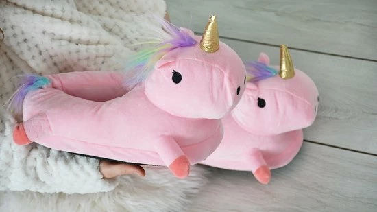 Viking Choice Sloffen - Unicorn - Maat 36-41 - Roze 6 Viking Choice Sloffen - Unicorn - Maat 36-41 - Roze - Afbeelding 4