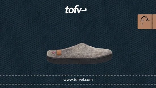 Tofvel Pantoffels Beige Schapenwol - Maat 39 4 Tofvel Pantoffels Beige Schapenwol - Maat 39 - Afbeelding 2