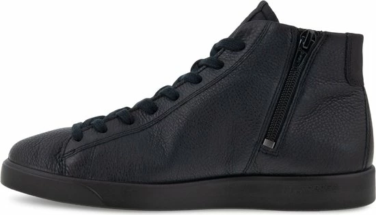 ECCO Street Lite Hoge Dames Veterschoenen - Zwart - Maat 42 - Echt Leer - Uitneembare Zool 5 ECCO Street Lite Hoge Dames Veterschoenen - Zwart - Maat 42 - Echt Leer - Uitneembare Zool - Afbeelding 3