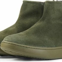 Woden Vrouwen Suède Enkellaarsjes / Laarzen / Damesschoenen Abbi Suede - Groen - Maat 38 -Dames Winkel 550x315 4
