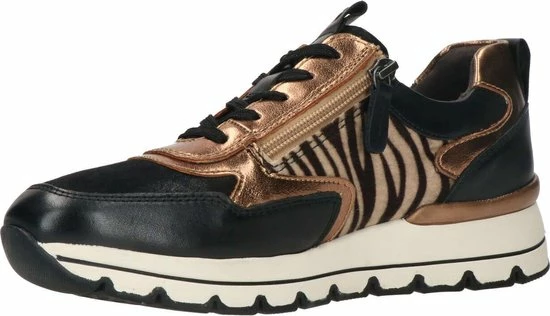 Tamaris Sneakers Zwart Leer 102406 - Dames - Maat 39 8 Tamaris Sneakers Zwart Leer 102406 - Dames - Maat 39 - Afbeelding 6