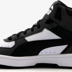 PUMA Rebound JOY Unisex Sneakers - DarkShadow/Black/White - Maat 45 -Dames Winkel 550x317