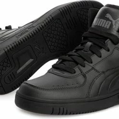 PUMA Rebound JOY Unisex Sneakers - Black/Castlerock - Maat 45