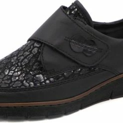 Rieker Instappers Zwart Synthetisch - Dames - Maat 39 36 Rieker Instappers Zwart Synthetisch - Dames - Maat 39 -Dames Winkel 550x318 5