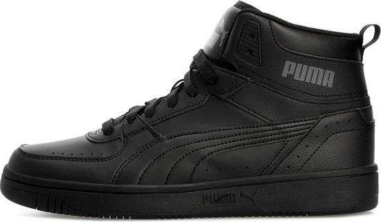 Puma Rebound Joy Hoge Heren Sneakers - Zwart - Maat 40 - Uitneembare Zool 4 Puma Rebound Joy Hoge Heren Sneakers - Zwart - Maat 40 - Uitneembare Zool - Afbeelding 2