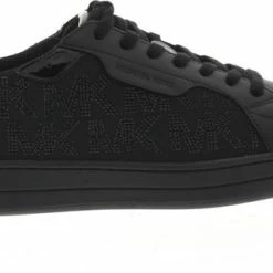 Michael Kors Keating Lace Up Dames Sneaker - Zwart - Maat 37