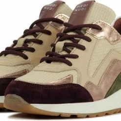 Piedi Nudi Sneakers Dames - Lage Sneakers / Damesschoenen - Canvas - 2507-12.03PN - Oud Roze - Maat 37 -Dames Winkel 550x323