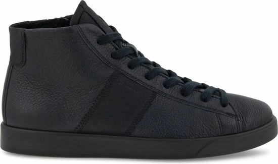 ECCO Street Lite Hoge Dames Veterschoenen - Zwart - Maat 42 - Echt Leer - Uitneembare Zool 3 ECCO Street Lite Hoge Dames Veterschoenen - Zwart - Maat 42 - Echt Leer - Uitneembare Zool