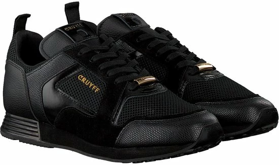 Cruijff Classics Cruyff Classics Dames Lage Sneakers Lusso - Zwart - Maat 42 10 Cruijff Classics Cruyff Classics Dames Lage Sneakers Lusso - Zwart - Maat 42 - Afbeelding 8