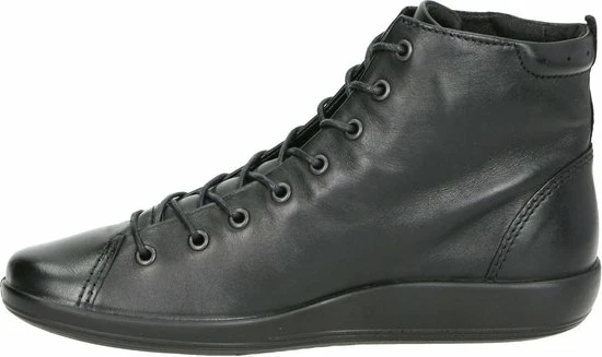 ECCO SOFT 2.0 Dames Veterboot - Zwart - Maat 40 16 ECCO SOFT 2.0 Dames Veterboot - Zwart - Maat 40 - Afbeelding 14