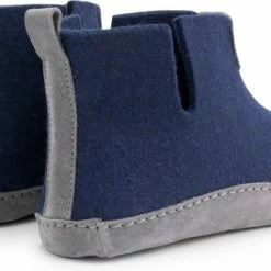 Travelin' Stay-Home Dames Sloffen - Wollen Pantoffels - Suède Zool - Navy Blauw - Maat 39 -Dames Winkel 550x327 17