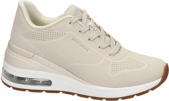 Skechers Million Air Sneakers Beige Synthetisch - Dames - Maat 38 4 Skechers Million Air Sneakers Beige Synthetisch - Dames - Maat 38 - Afbeelding 2