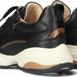 VIA VAI Pepper Jyll Sneakers - Leer - Zwart - Maat 41 -Dames Winkel 550x328 9